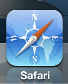 iPhoneのブラウザSafari